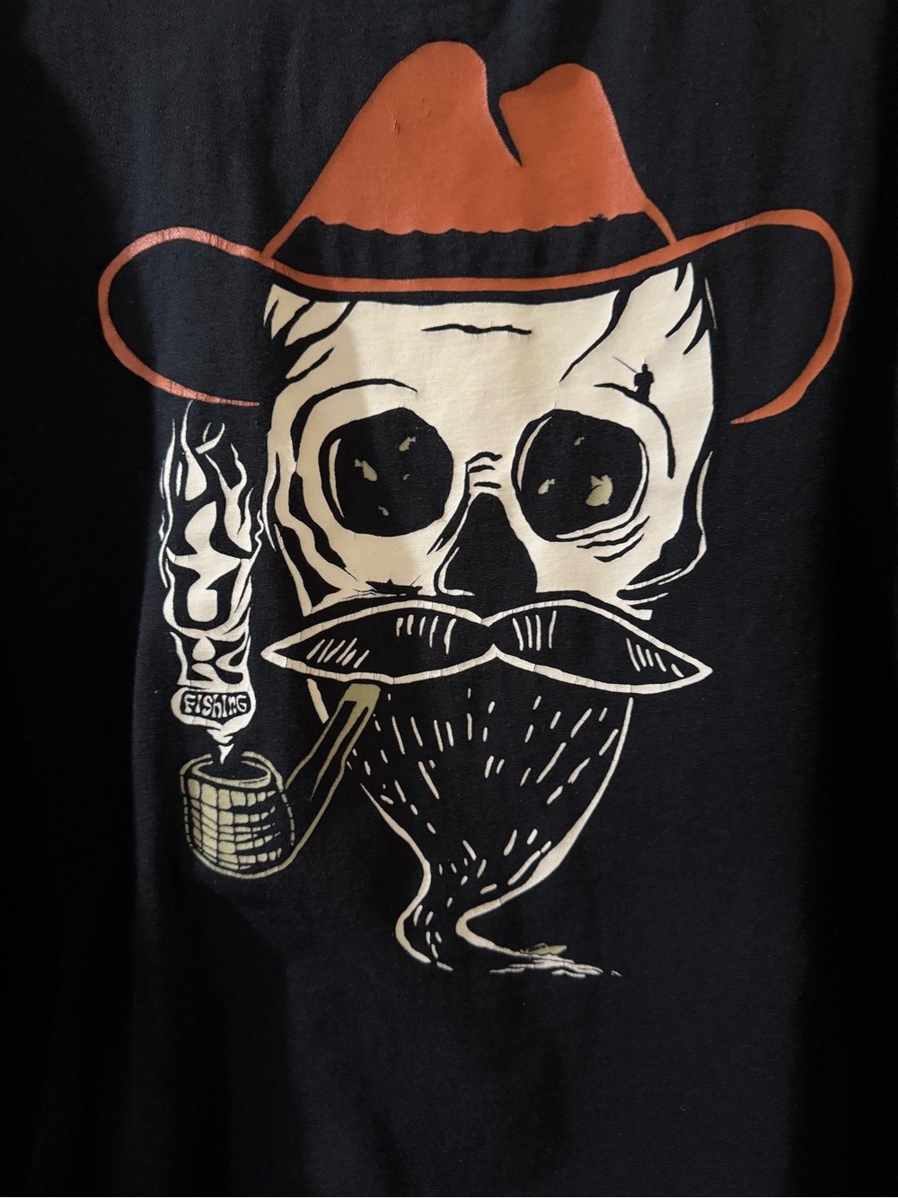 HUK Men’s Rodeo Skull Performance Fishing T Shirt Men's XXL